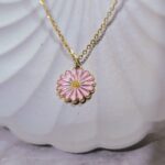 گردنبند استیل بابونه - تصویر 3