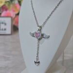 گردنبند پینترستی قلب بالدار - تصویر 2