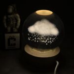 گوی کریستالی طرح ابر و بارون