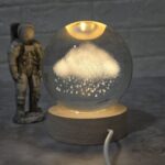 گوی کریستالی طرح ابر و بارون