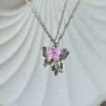 گردنبند پینترستی پروانه