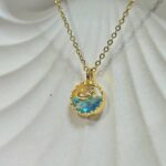 گردنبند طلایی وال و دریا