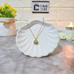 گردنبند طلایی وال و دریا - تصویر 3