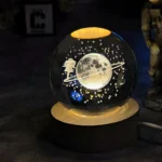 گوی کریستالی طرح ماه و دختر - تصویر 3