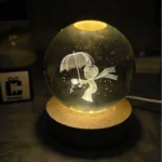 گوی کریستالی طرح شازده کوچولو و چتر