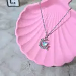 گردنبند پینترستی قلب و تیر - تصویر 2